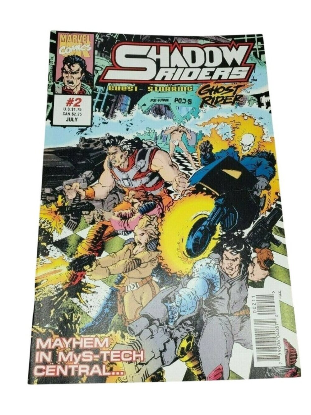 Marvel Comics Shadow Riders #2 Guest Starring Ghost Rider Back Issue